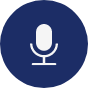 &Iacute;cone de Assistente de voz